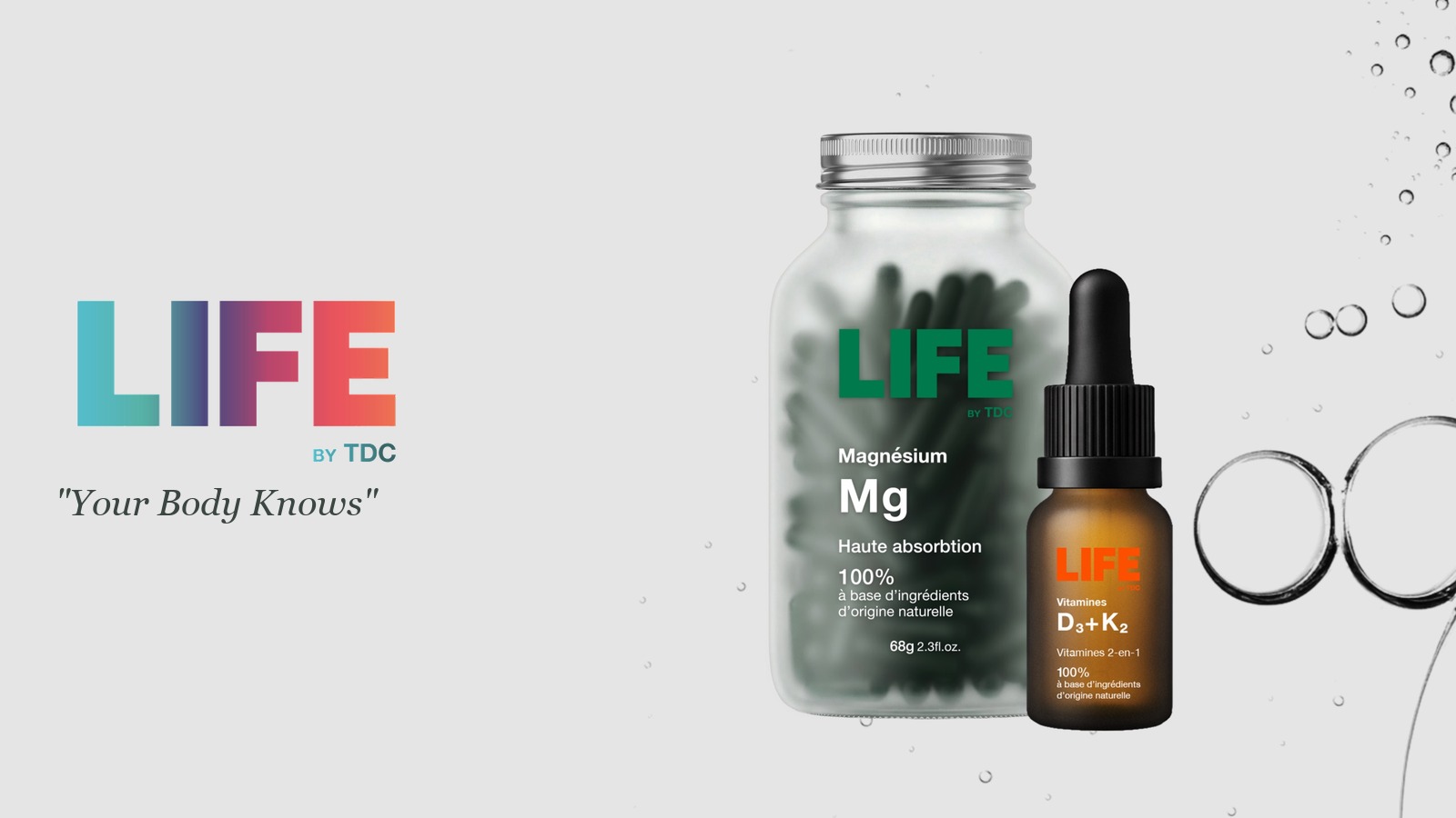 LIFE by TDC — Gamme produits
